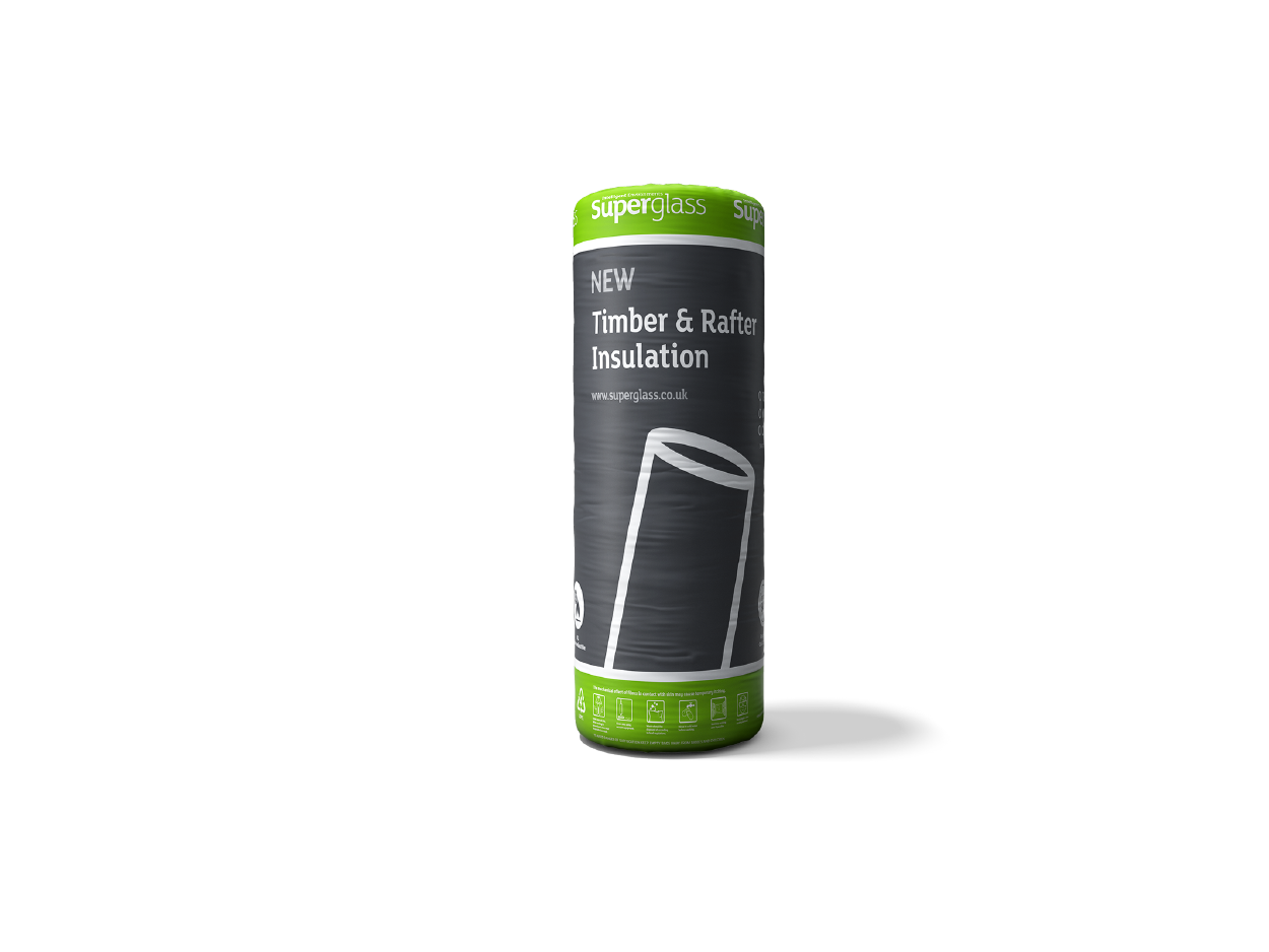 Plastic Rafter Rolls Superglass Timber & Rafter Roll - Eurospec Insulation & Drywall